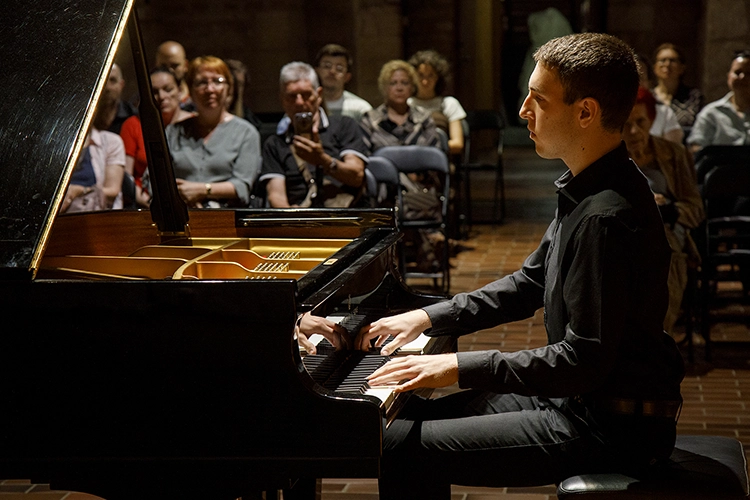 Aleksandar Jovčić, koncert na klaviru Copyright by Sanja Veljković